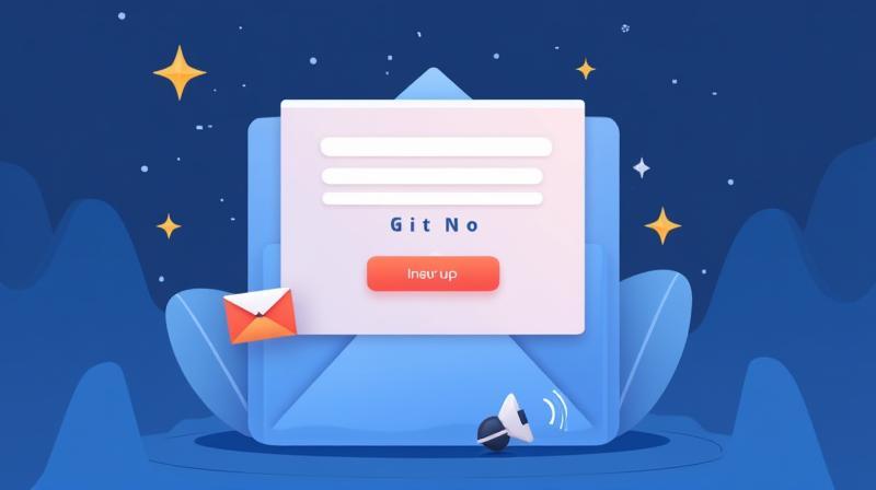 Stylized image representing an email newsletter