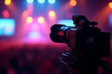Camera capturing an event scene